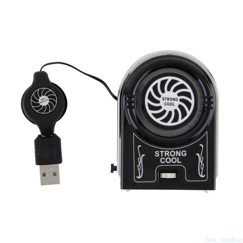 Mini Vacuum Strong Cool Air Portable Computer USB Fan Cooler PC CPU Cooling Cooler Fan for video card USB Gadget