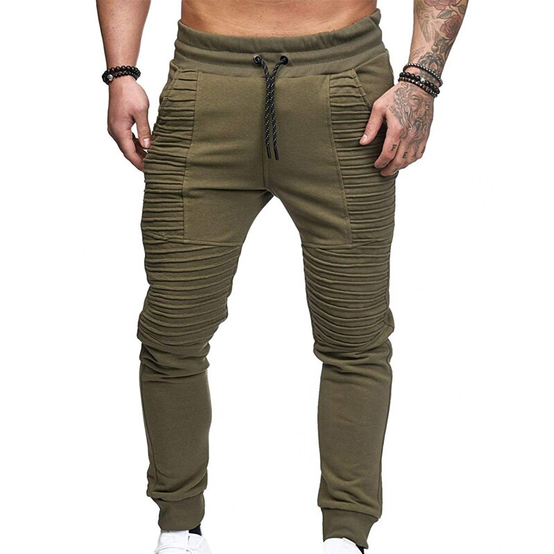 Joggingbroek heren gestreepte casual broek strakke joggingbroek effen lange joggingbroek hiphop streetwear heren broeken