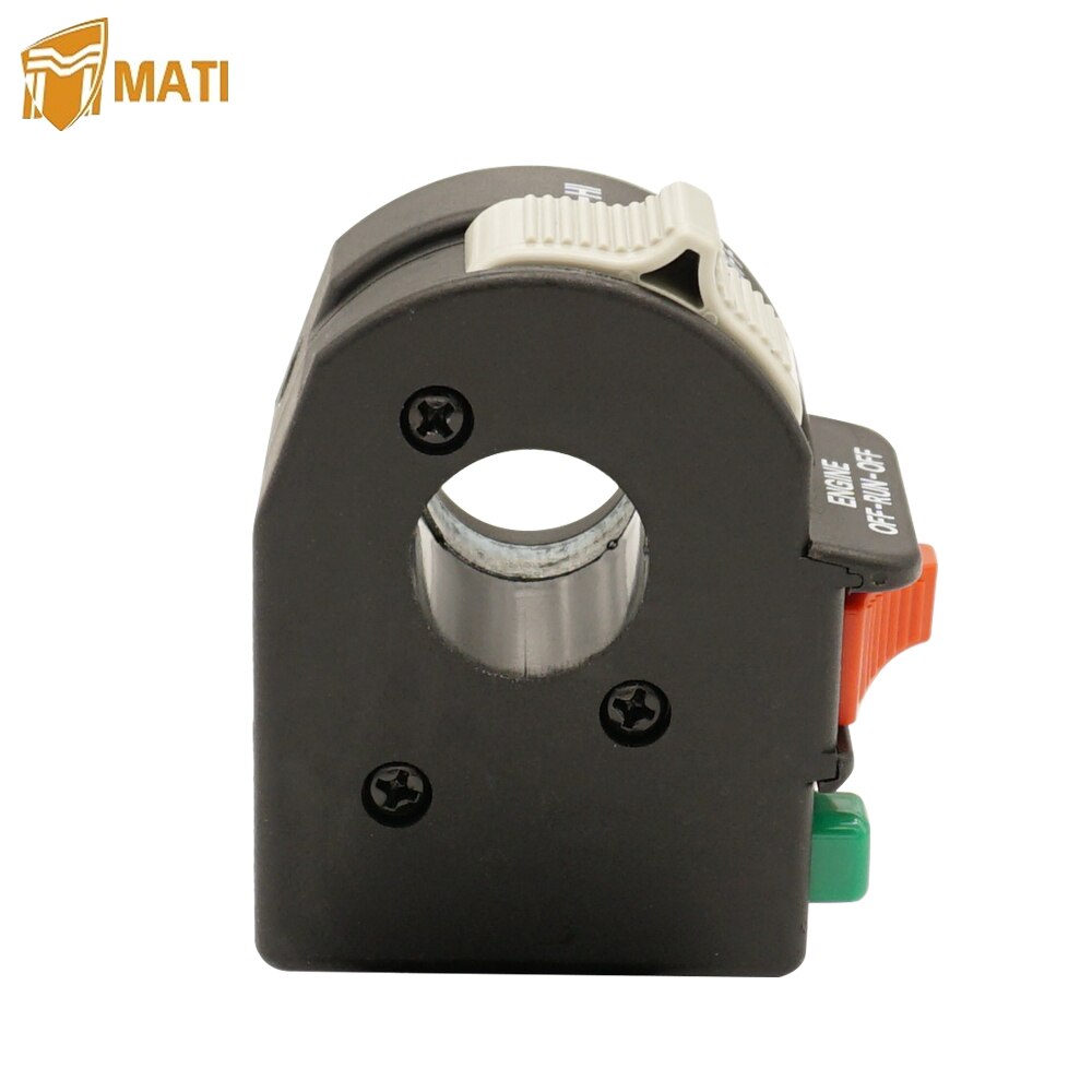 Interruptor de manillar izquierdo Mati, interruptor de parada de luz para Polaris Outlaw 450 500 525 2007 Predator 500 2003-2007 reemplazo 4011442