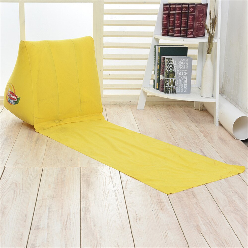 Pvc Massaal Driehoek Kussen Outdoor Strand Opblaasbaar Kussen Reizen Opblaasbaar Kussen Festival Camping Leisure Lounger