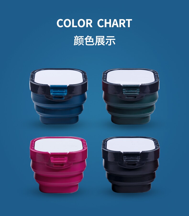 16 Rooster Kleur Palet Pigment Hydraterende Opbergdoos Vouwen Wassen Emmer Draagbare Olieverfschilderij Art Student Speciale Tool