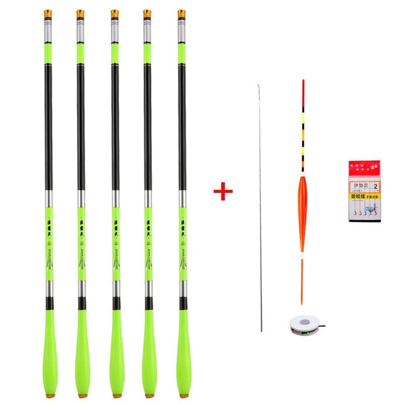 Short Section Fishing Rod 3.6/4.5/5.4/6.3/7.2M Fishing Rod Hand Rod Carbon Brook Flow Fishing Rod Fishing Gear: Fishing rod gifts / 3.6 m