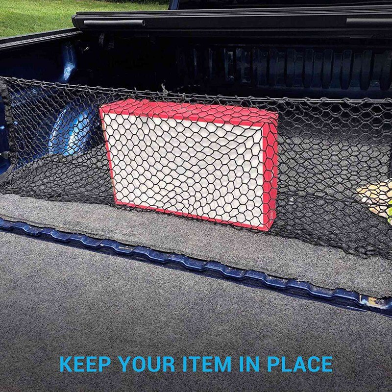 120X40CM Kofferbak Achter Opslag Netto Truck Auto Bagagenet Kofferbak Bagage Netto Geschikt Voor Auto Suv Pickup