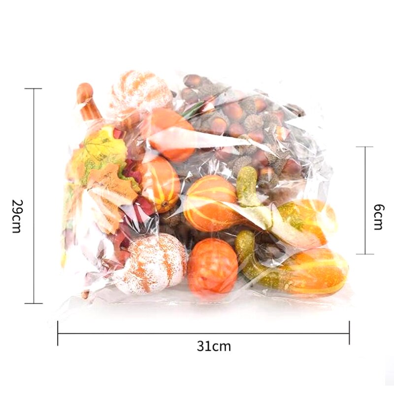 Halloween kunstige græskar ahorn fyr kegle taksigelse dag hjem fest dekoration diy håndværk hjem fødselsdagsfest bryllup dekoration