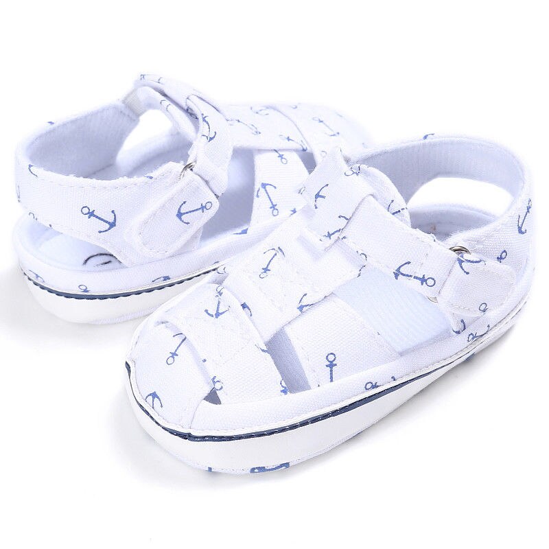 Imcut baby børn pige dreng blød sål krybbe sandaler toddler nyfødte sneakers sko