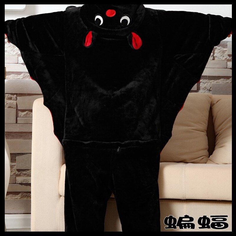 Söta barn kostym slipers kläder one-piece 3d serie: Svart / 4t