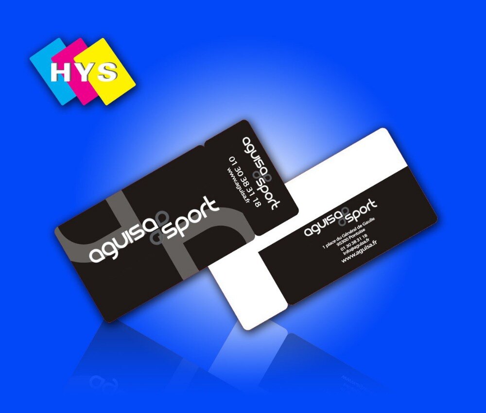 Personal business card and clear card for business