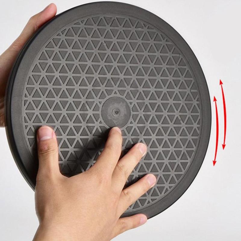 Multipurpose Rotating Turntable Lazy Susan 360-Swivel Dual Capacity 220 Ring Food Cake Ball Bearings lb Kitchen O7M2