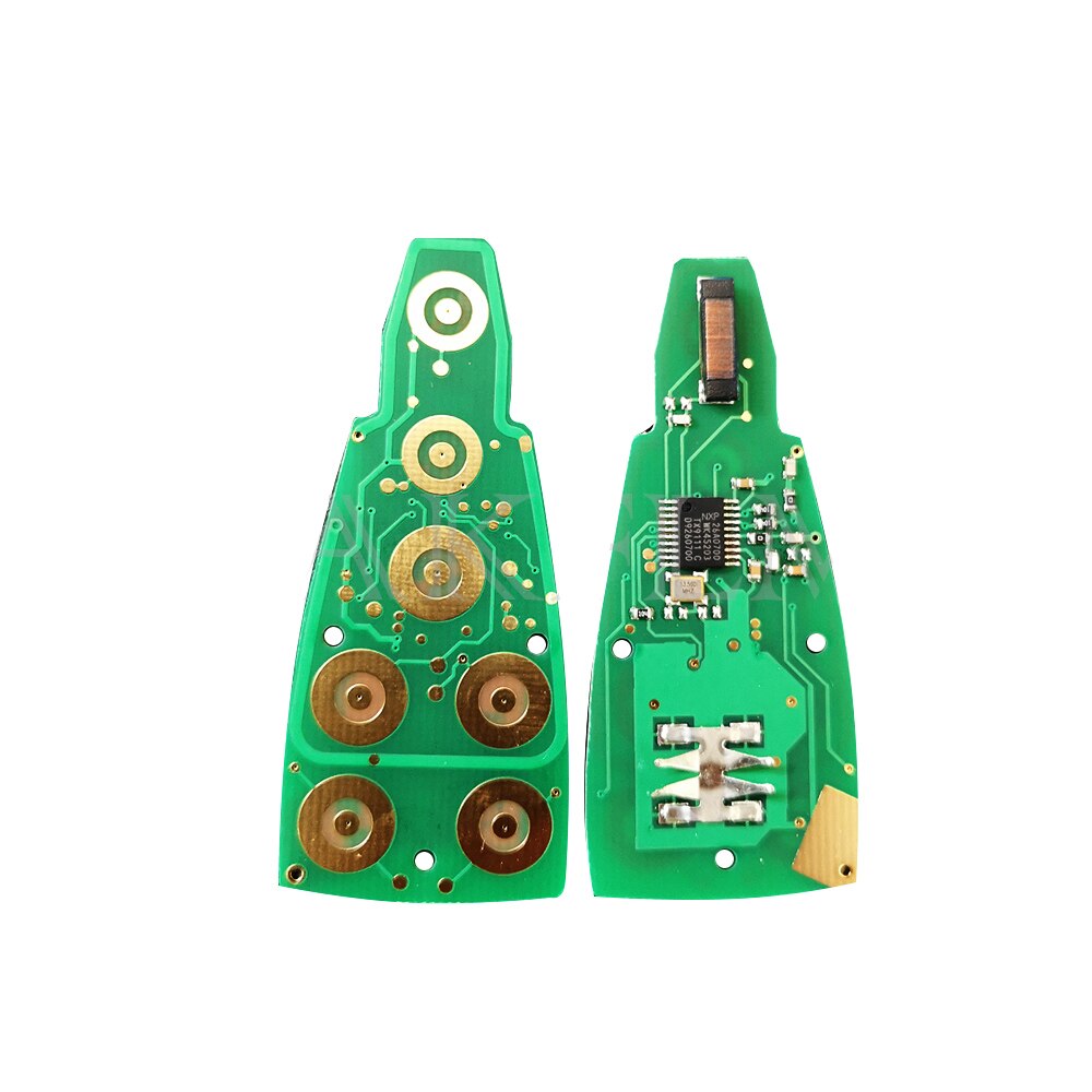 KEYECU 2pcs for Jeep Cherokee Sport KL Remote Key Fob Fobik 433MHz GQ4-53T 4A Chip