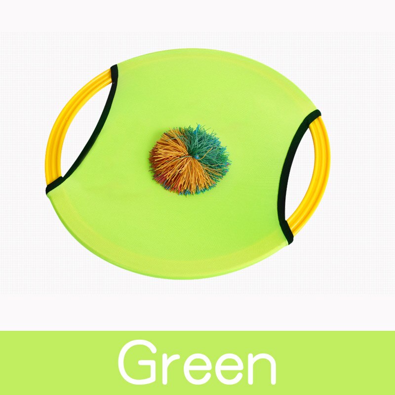 Ruizhi Children Bouncing Ball Elastic Ring Throw Catch Ball Outdoor Sports Game School Activities Beach Ball Kids Toys RZ1101: Green
