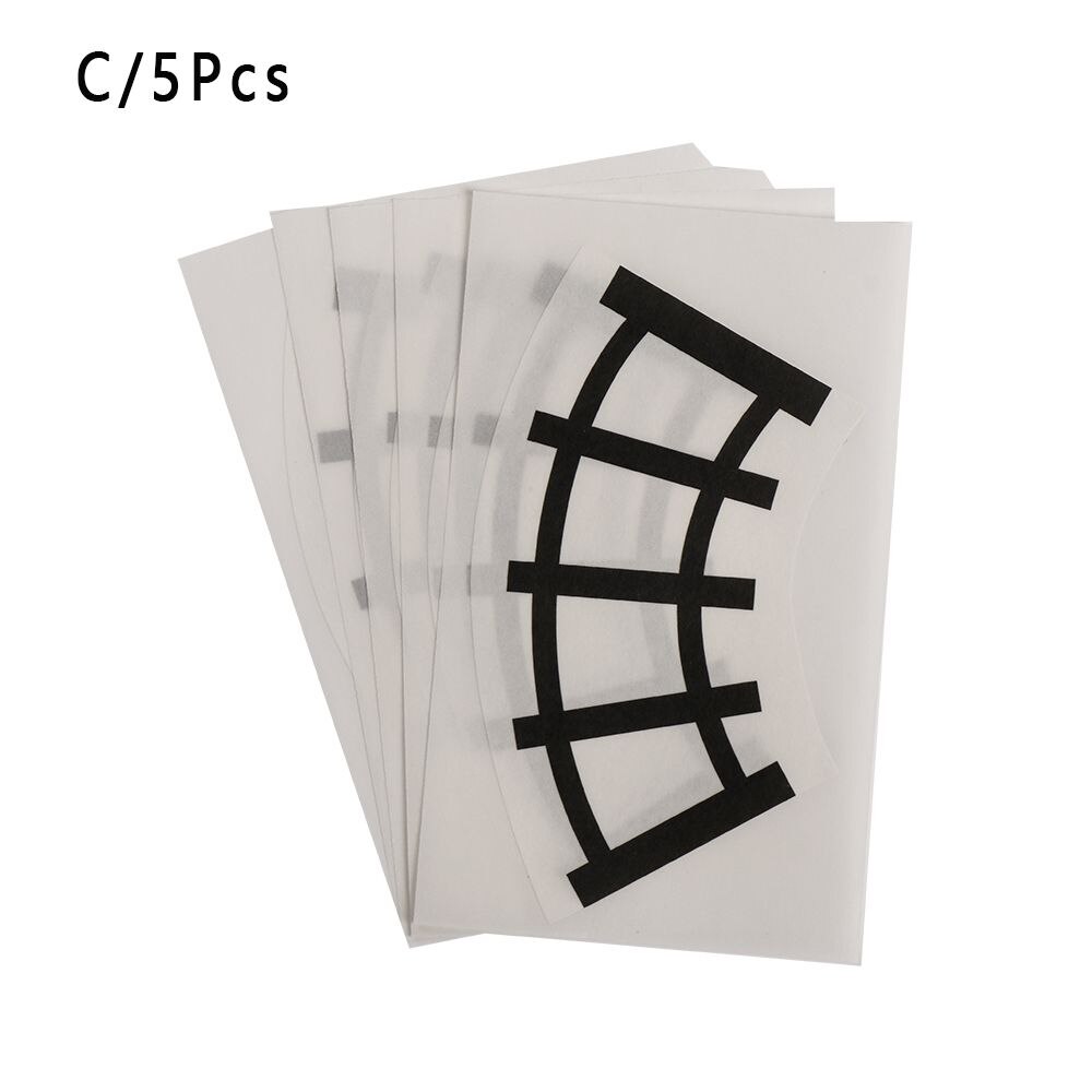 1/5 Pcs DIY Intelligence Route Mark Adhesive Safety Education Traffic Sticker Study Road Signs Tool Railway Road Tape: -C-5Pcs