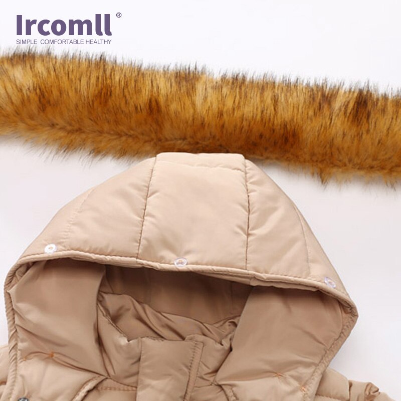 Ircomll Kinderen Jas Voor Jongen Verdikte Warm Met Pocket Kids Kinderen Jas Kinderen Park Kinderkleding 2-7Y