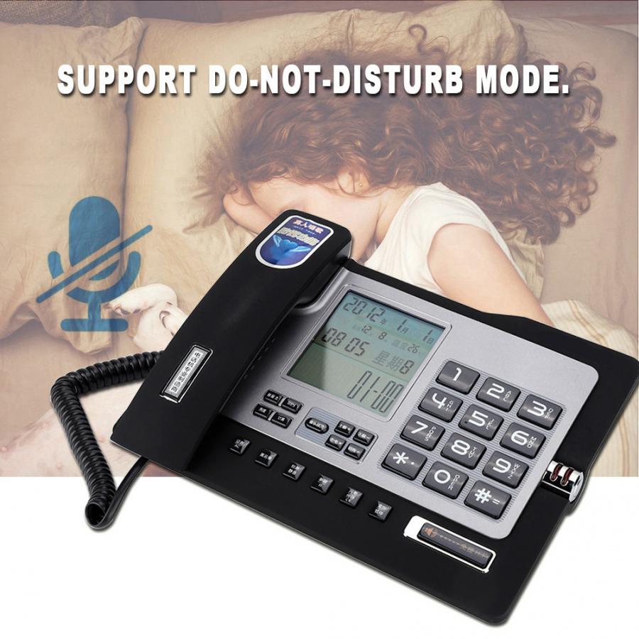 G026 Vaste Telefoon Bedrade Vaste Caller Id Handsfree Rapport Nummer Seat Type Voor Home Business Office Telefoon