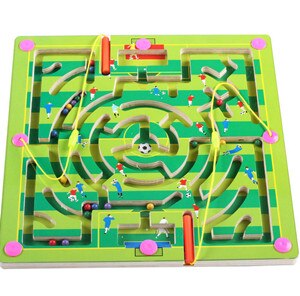 Kinder baum magnetic maze strich perlen puzzle intelligenz desktop-spielzeug früherziehung jungen mädchen holzspielzeug: 1