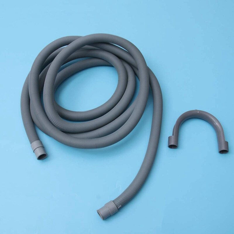 4 Pcs Washing Machine Drainage Pipe Hose,Washer Drain Hose For Washing Drainage Pipe,With U Shape Holder