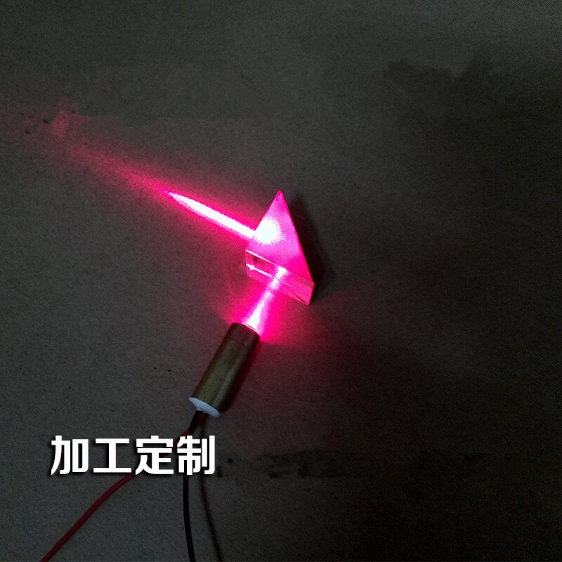 2pcs 10x10x10mm 10*10*10mm Right Angle K9 Triangular Internal Reflecting Prism Lens