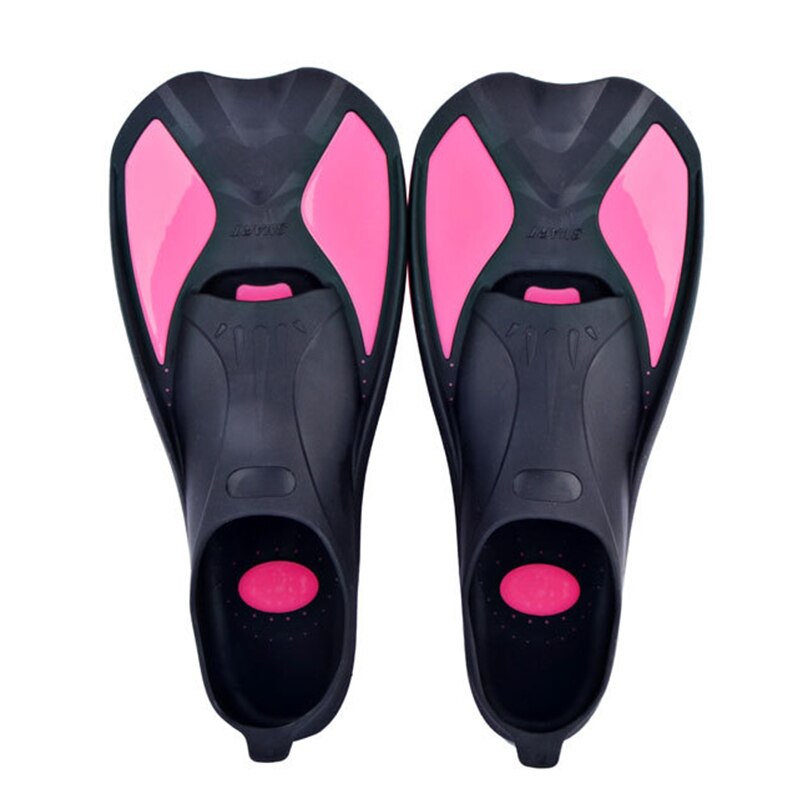 Snorkeling Diving Swimming Fins Flexible Comfort Swimming Fins Submersible Foot Children Fins Flippers Water Sports X90G: pink / L