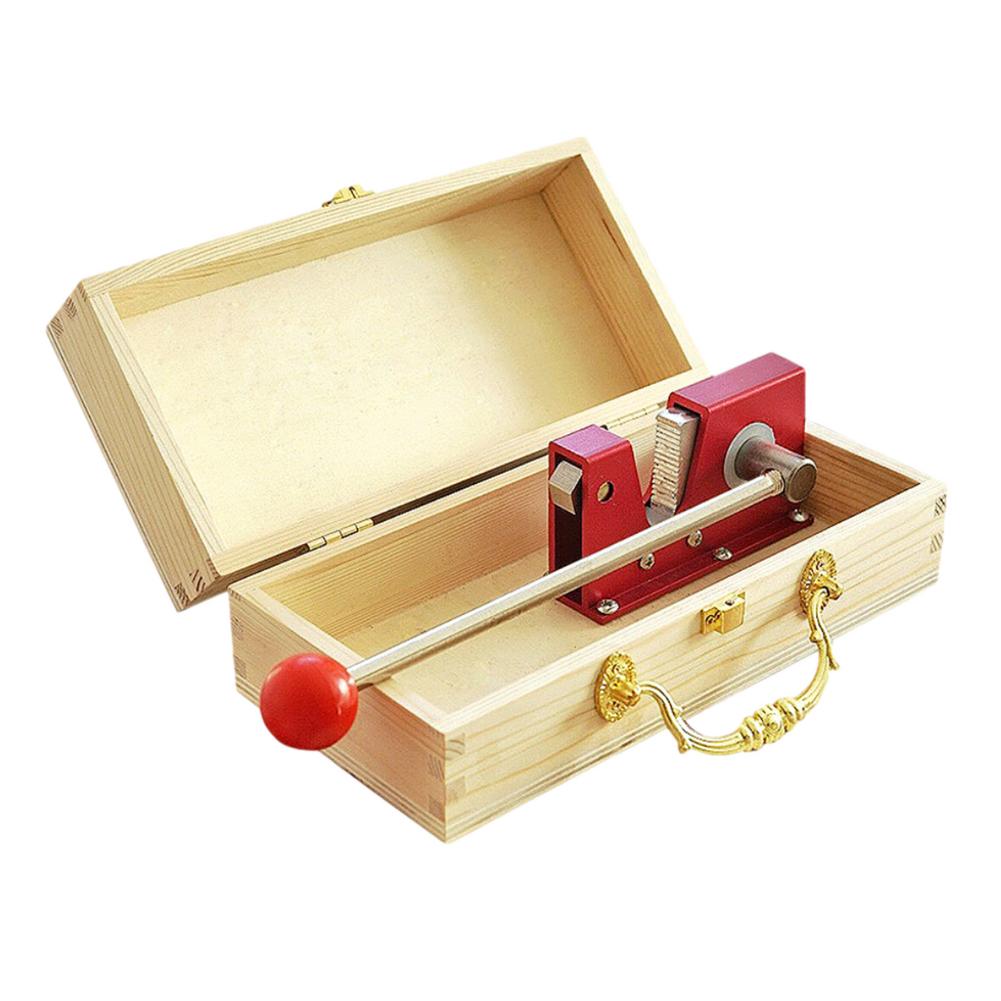 Pinza per noci schiaccianoci noci macchina per sbucciare l'apri della Macadamia resistente con manico in metallo resistente per mandorle di nocciole