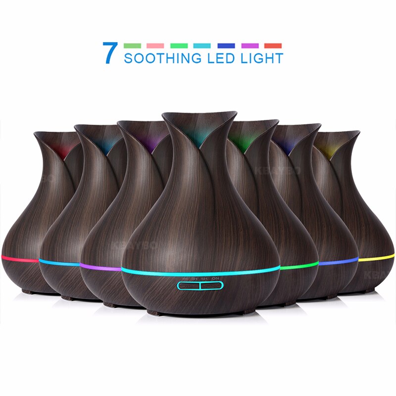 400ml Air Humidifier Essential Oil Diffuser Aroma Lamp Aromatherapy Electric Aroma Diffuser Mist Maker Smart APP Remote Control