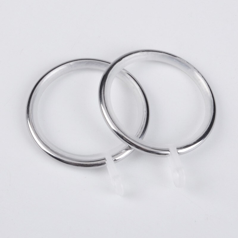 10 STUKS Per Lot Aluminium Stille Ring Romeinse Staaf Haak Ring 40mm Binnendiameter Zwart Wit Zilver Brons 4 kleuren