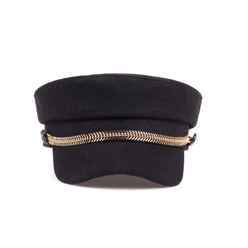 VORON-gorro cálido de lana para mujer, boina más gruesa, gorros para pasadores, boinas para hombre, estilo Guay, venta directa de fábrica