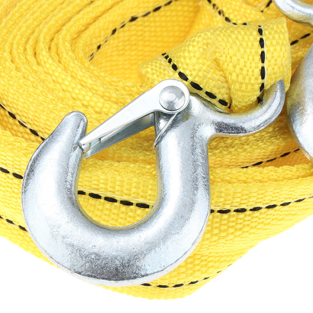 4m X 4.3cm 5 Tons Trailer Strap Double Layer Nylon Strip Color Yellow