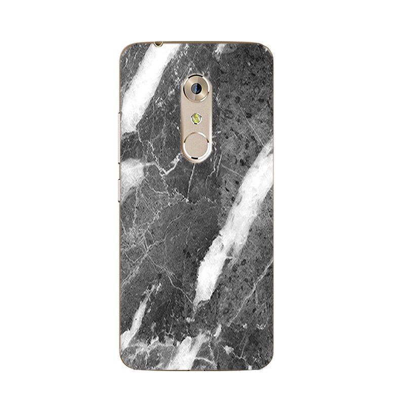 Para ZTE Nubia Z17 Mini TPU funda de teléfono para Axon 7 / 7 Mini cubierta ultradelgada para Nubia Z9 MAX carcasa de silicona patrón de mármol mezclado: for ZTE Axon 7 A2017 / 9154 2