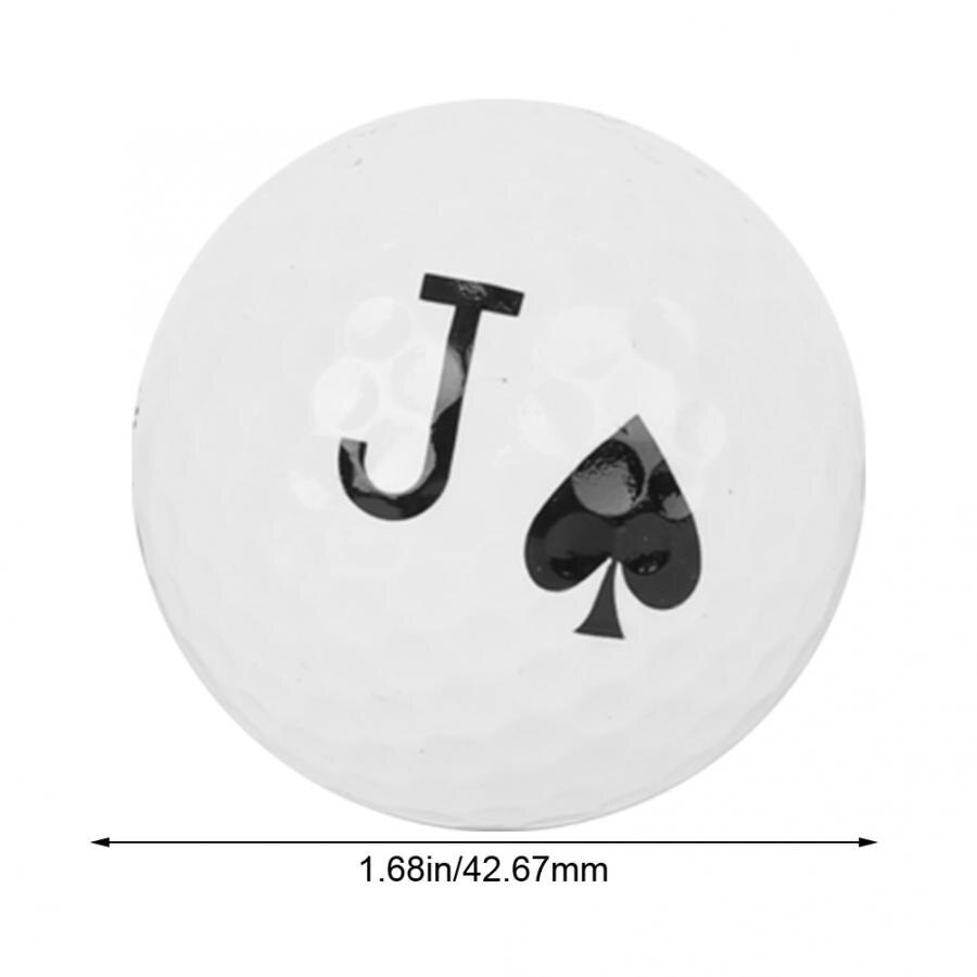 5pcs Game Poker Balls Double-Layer Practicing Ball Poker Balls High Elasticity Long Distance Accessory With Box