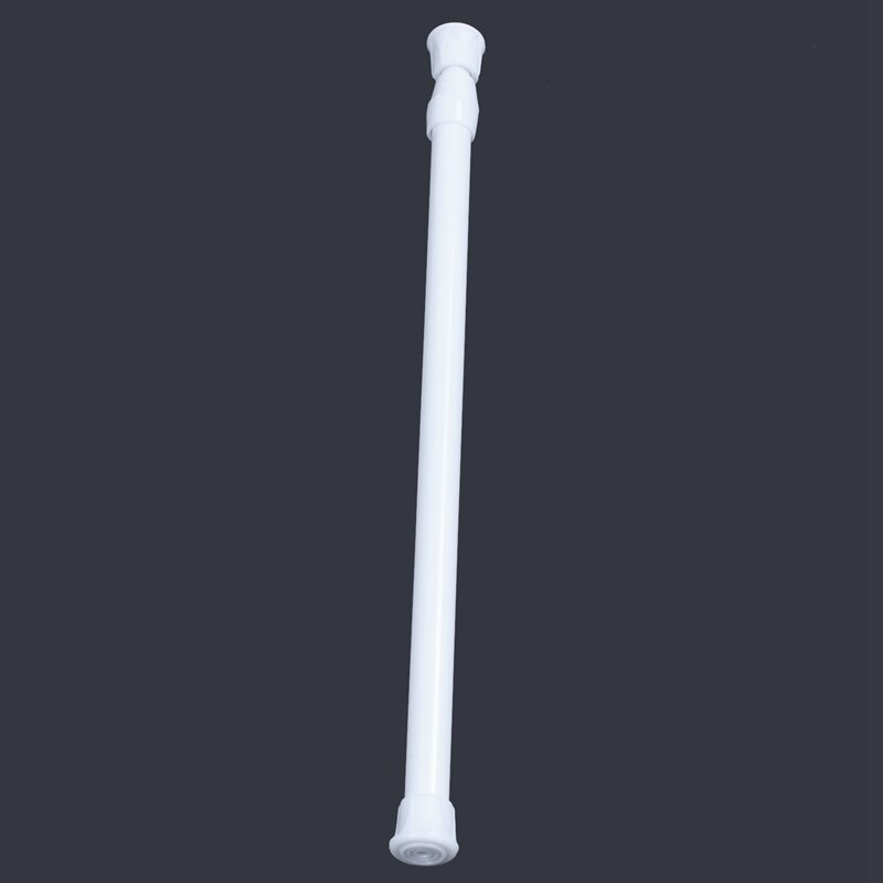 Paquet de 3 petites tiges de Tension extensibles réglables de 11.8 pouces à 19.7 pouces, blanc