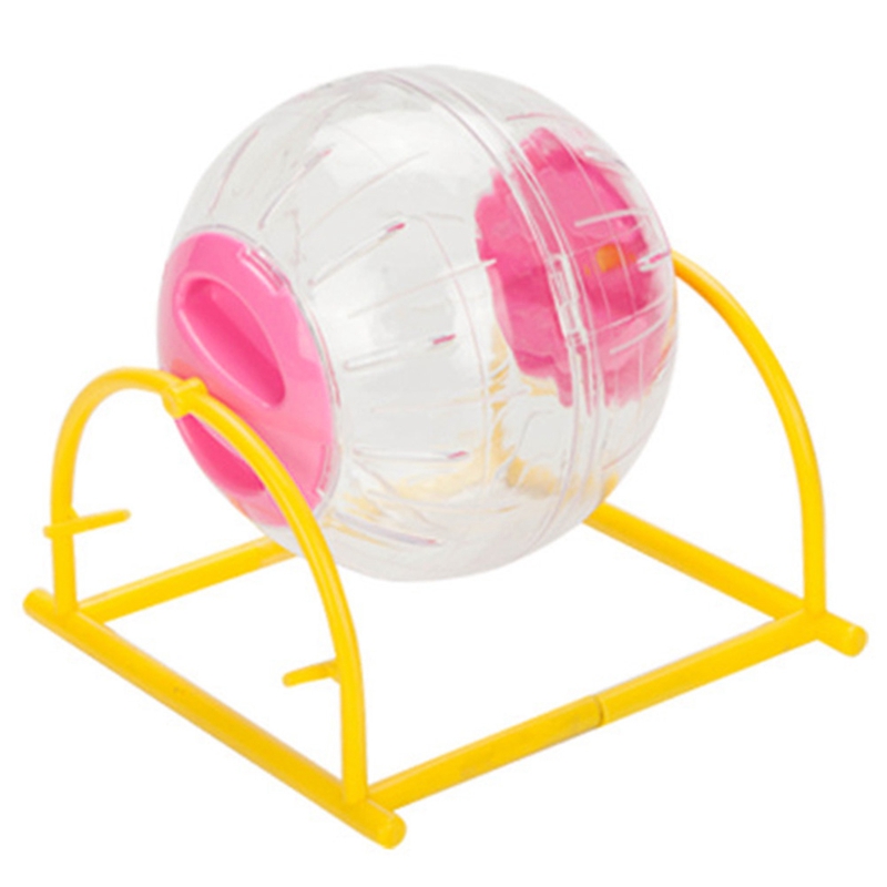 Hamster Running Oefening Wiel Bal Huisdier Speelgoed Voor Kleine Dier Hamster Rat Chinchilla Muizen Jogging Training Plastic Met Slot Bal: PK2