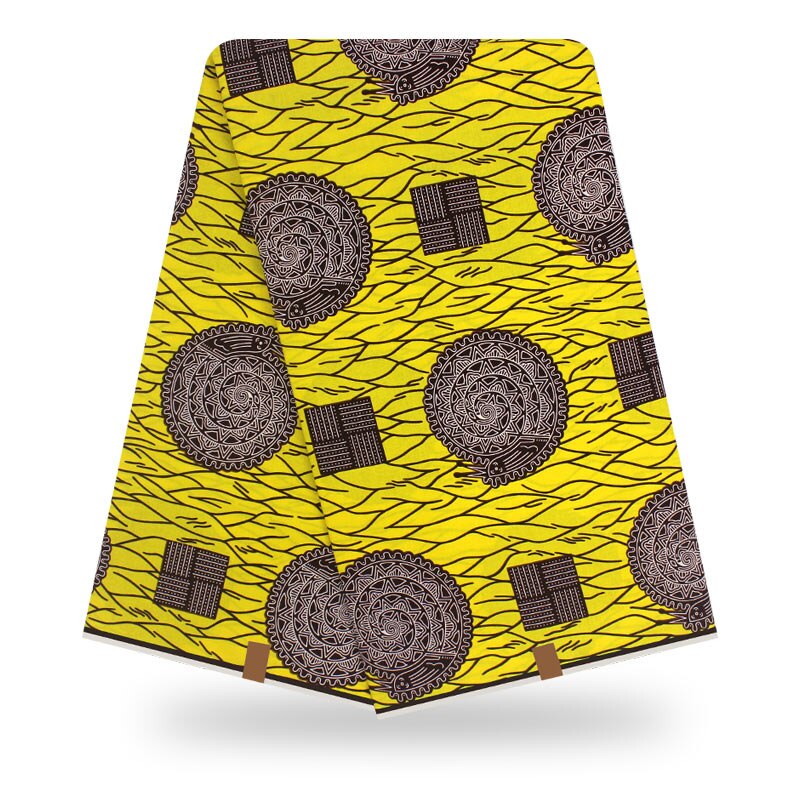Pagne africain nigérian, véritable tissu wax néerlandais, tissu imprimé africain, tissu en coton, robe de soirée