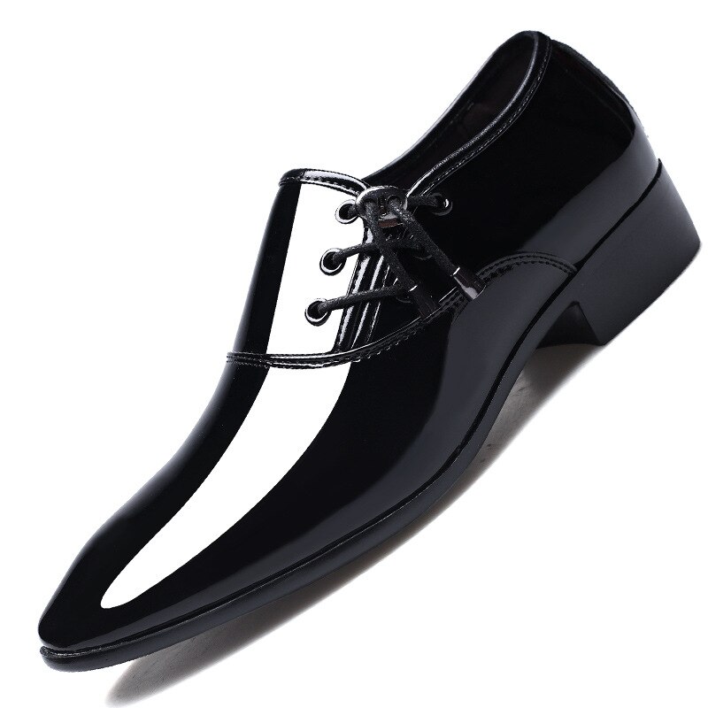 Kjole sko menn oxford lakk herre & #39 ;s kjole sko forretningssko menn oxford skinn zapatos de hombre de vestir formal 89