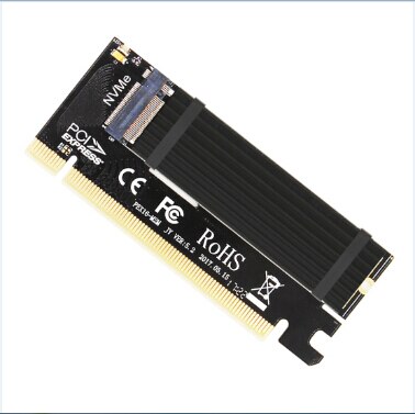 JEYI Swift MX16 M.2 SSD TO PCIE 3.0 X16 Adapter M Key Interface Ccard Suppor PCI Express x16 2280 Size m.2 FULL SPEED