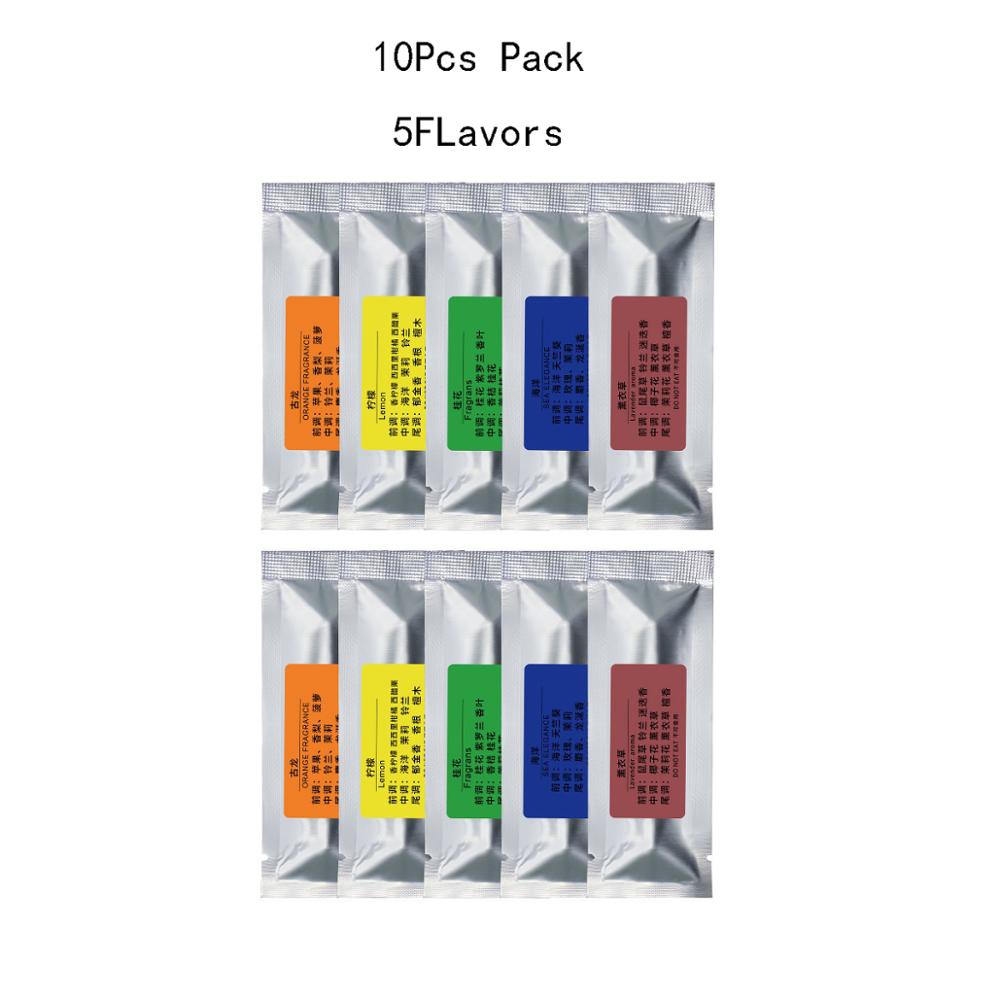 Auto Luchtverfrisser Parfum Diffuser Air Vent Clip Outlet Parfum Voor Auto Styling Geur Luchtverfrisser Aroma Auto Interieur Accessoires: 10Pcs 5Flavors
