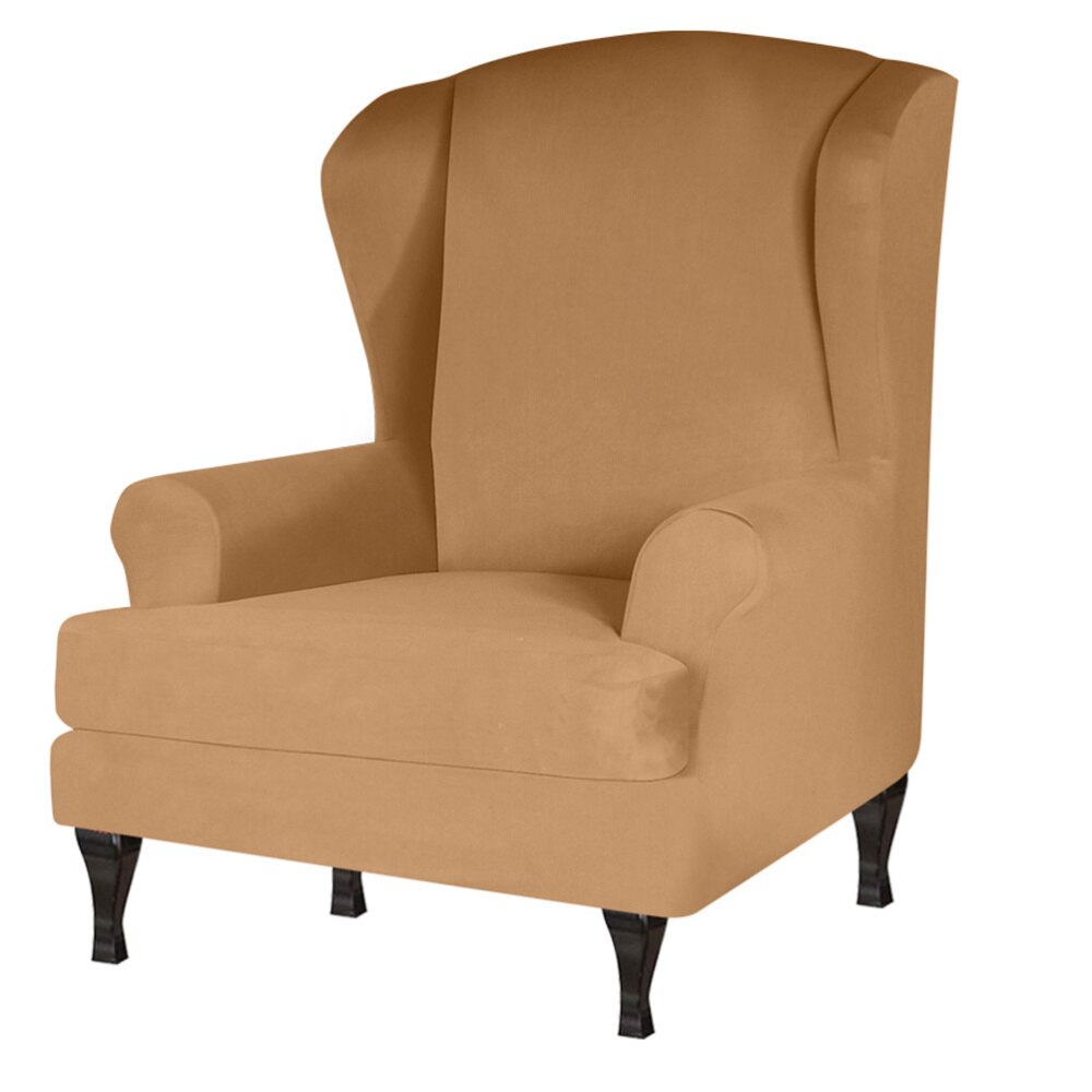 Chic Recliner Chair Cover Chic Household Chair Seat Slipcover Practical Chair Protector Home Ornament for Living Room Dining Roo: Khaki