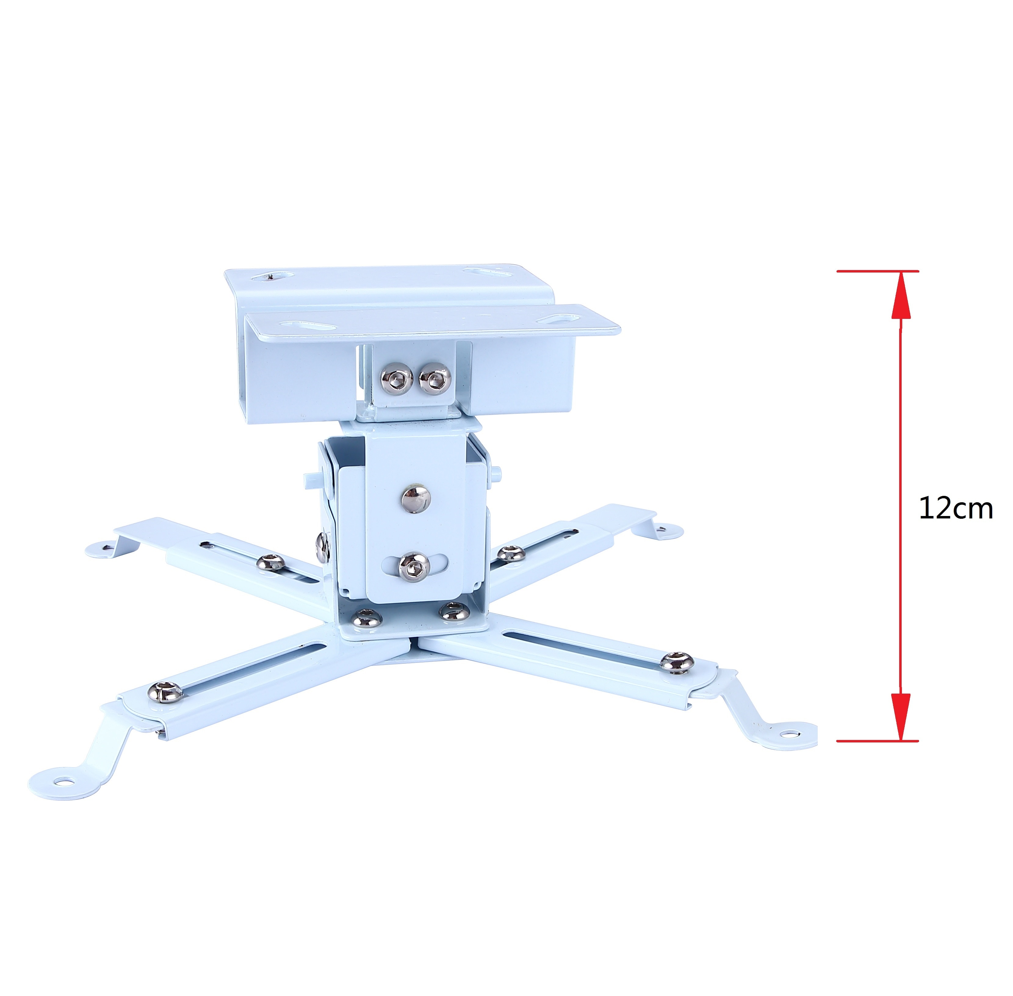 Universal Projector Ceiling Mount Adjustable Projector Wall Ceiling Bracket Holder Equipped with a full set of screws