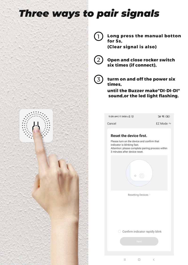 Mini Wifi Smart Switch Timer Drahtlose Schalter Sm... – Vicedeal