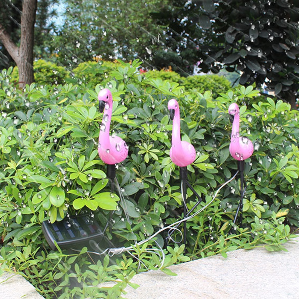 Flamingo led aurinkovalo pylväs valot aurinkoenergialla ulkona led polku nurmikko piha patio puutarha lamput polku valot koriste