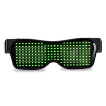 Wireless Connection Illuminating Glasses Led Louver Glasses Party Night Club Bar Special Atmosphere Sunglasses: Default Title