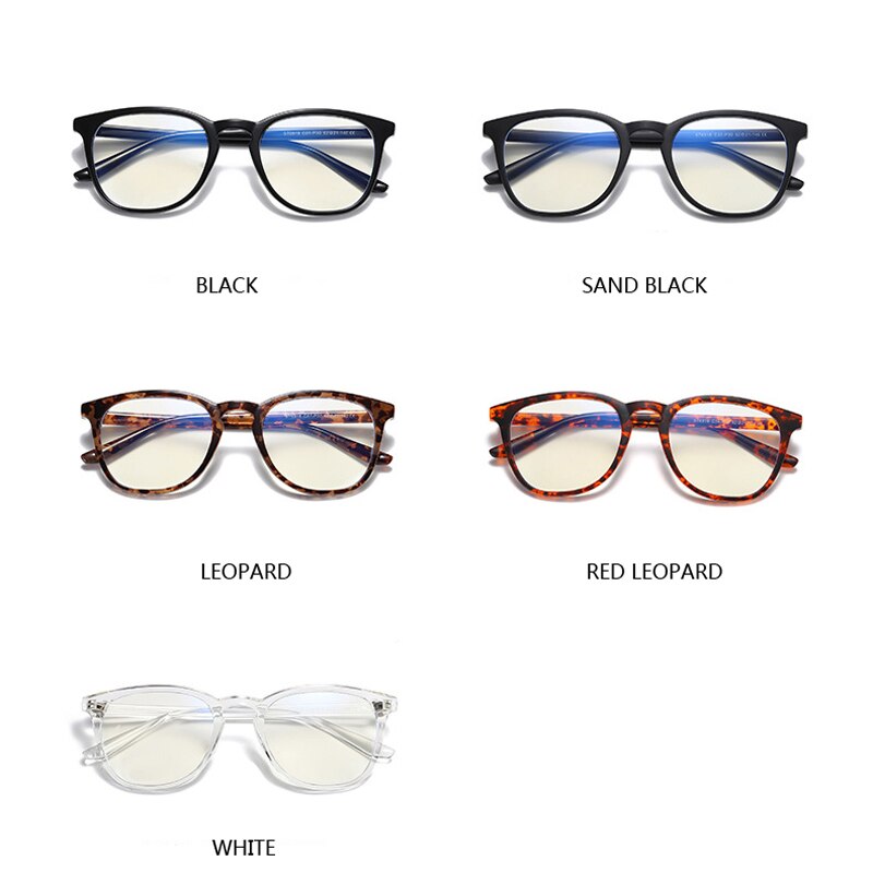 VCKA TR90 Anti Blue Light Blocking Computer Glasses Men Radiation Protection Eyeglasses Clear Ray Square Gaming Eye Glasses