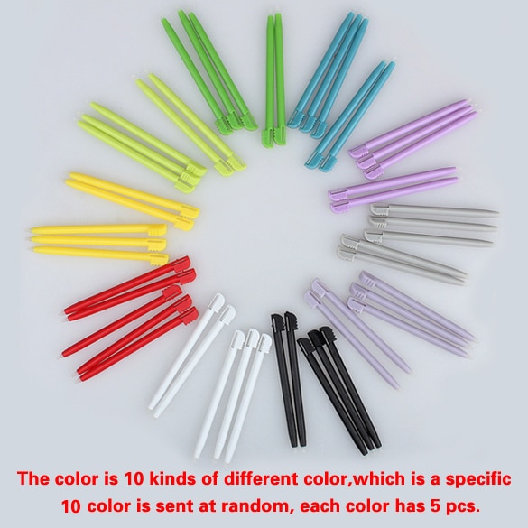 50x stylet tactile couleur Fr NDS DS Lite L3EF avec crayon intelligent (couleur aléatoire) stylet tactile pour Nintendo DS Lite meilleur