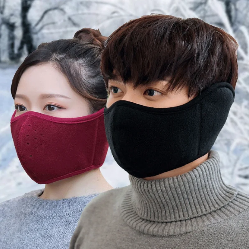 Winter Outdoor Ski Rijden Masker Oorwarmers Mondmoffen Nekwarmer Winddicht Herbruikbaar Rijden Snowboarden Skiën Sportmaskers