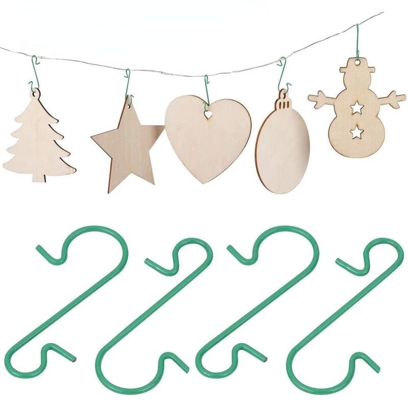 150Pcs Kerst Ornamenten Metalen S-Vormige Haken Houder Kerstboom Bal Hanger Opknoping Decoraties Voor Thuis Nieuwjaar