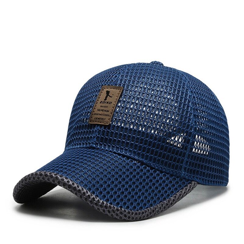 Rijden Vissen Vizieren Cap Ademend Mesh Sport Zomer Hoed Tennis Golf Caps Vrouwen Mannen Streetwear Uv Bescherming Panama: NV