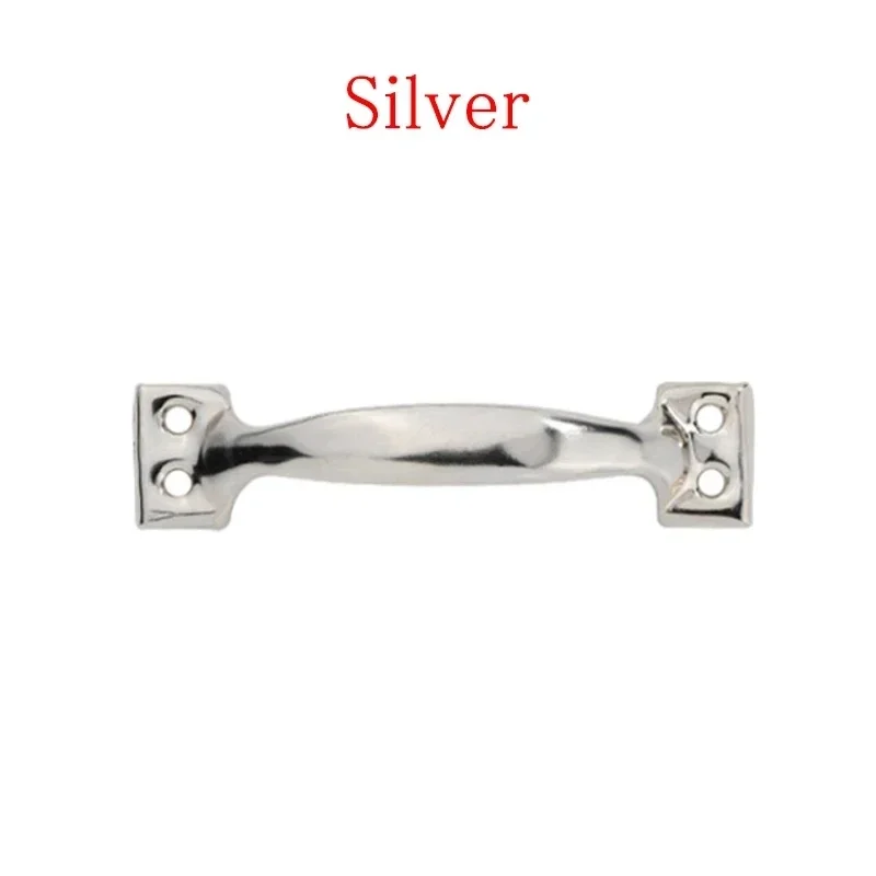 4/6 Inches Barn Door Handle Iron Pull Handles with Screw Balcony Sliding Door Pulls Heavy Duty Wooden Closet Cupboard Gate Knobs: 150mm / MULTI