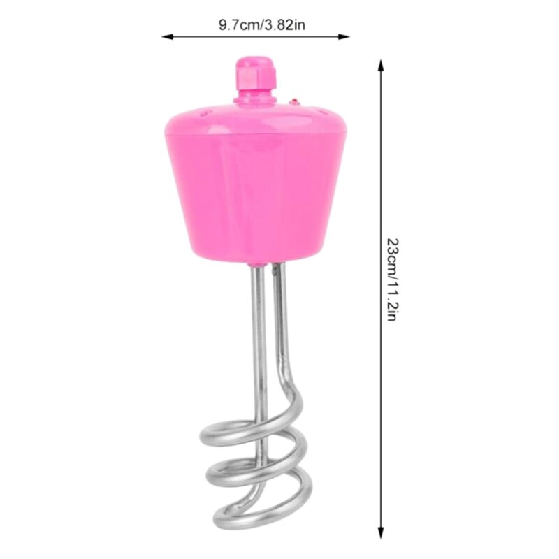 Water Heater Boiler Bathtub Portable Suspension Electric Immersion for Inflatable Tub Travel Camping Swimming Pool 2000W