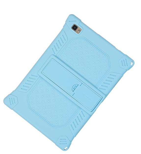 Case Cover Voor Teclast P20HD 10.1 Inch Tablet Pc Stand Bescherming Siliconen Case: Light Blue