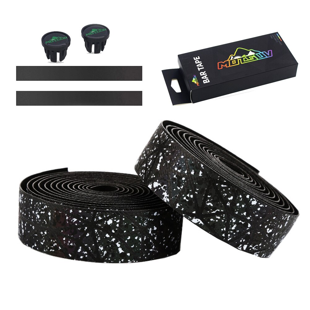 Colorful Reflectio Road Bike Handlebar Tape Bandage Wrap Bar EVA Grip Cycling Damping Anti-Vibration Wrap