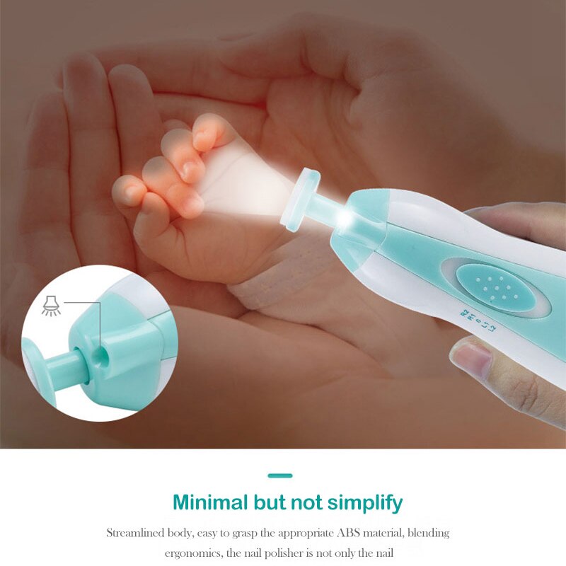 Elektrische Baby Nail Trimmer Baby Schaar Babies Nail Care Safe Nagelknipper Cutter Voor Kids Baby Newbron Nail Trimmer Manicure