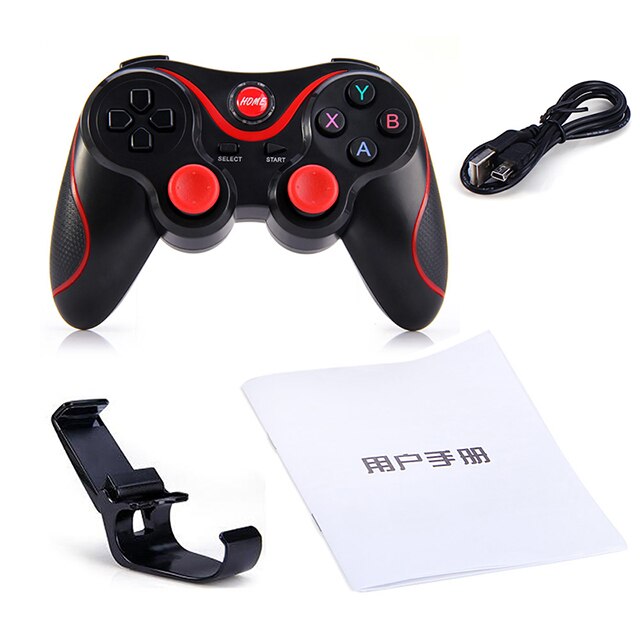 Terios X3 Draadloze Bluetooth Gamepad Joystick Voor Android Smartphone Tablet Remote Controller Zwart Wit Kleur: Type 2